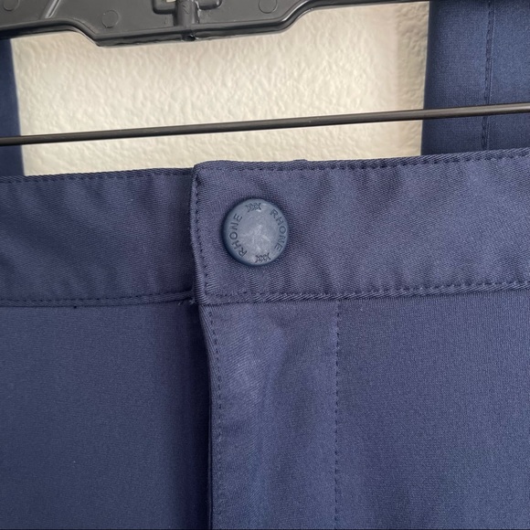 RHONE Commuter Slim Stretch Navy Chino Pants - Picture 2 of 9
